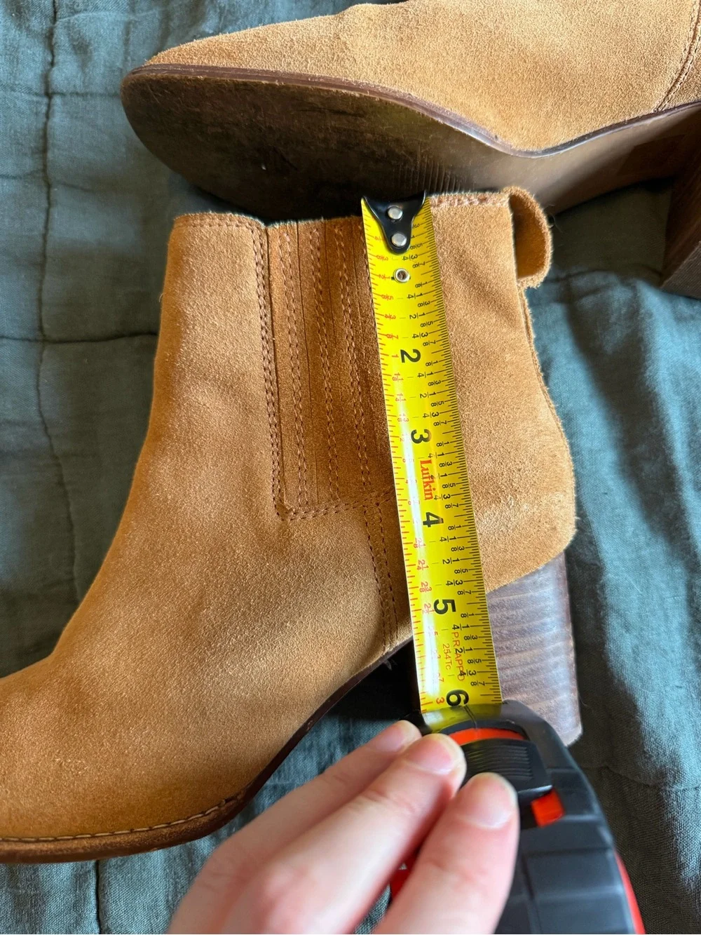 Madewell suede ankle